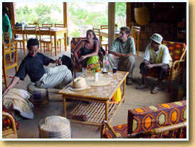 Repas Camp Catta Madagascar