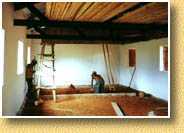 Chantier à l'interieur de l'école