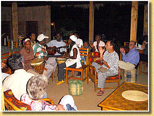 Fete restaurant Camp Catta Madagascar